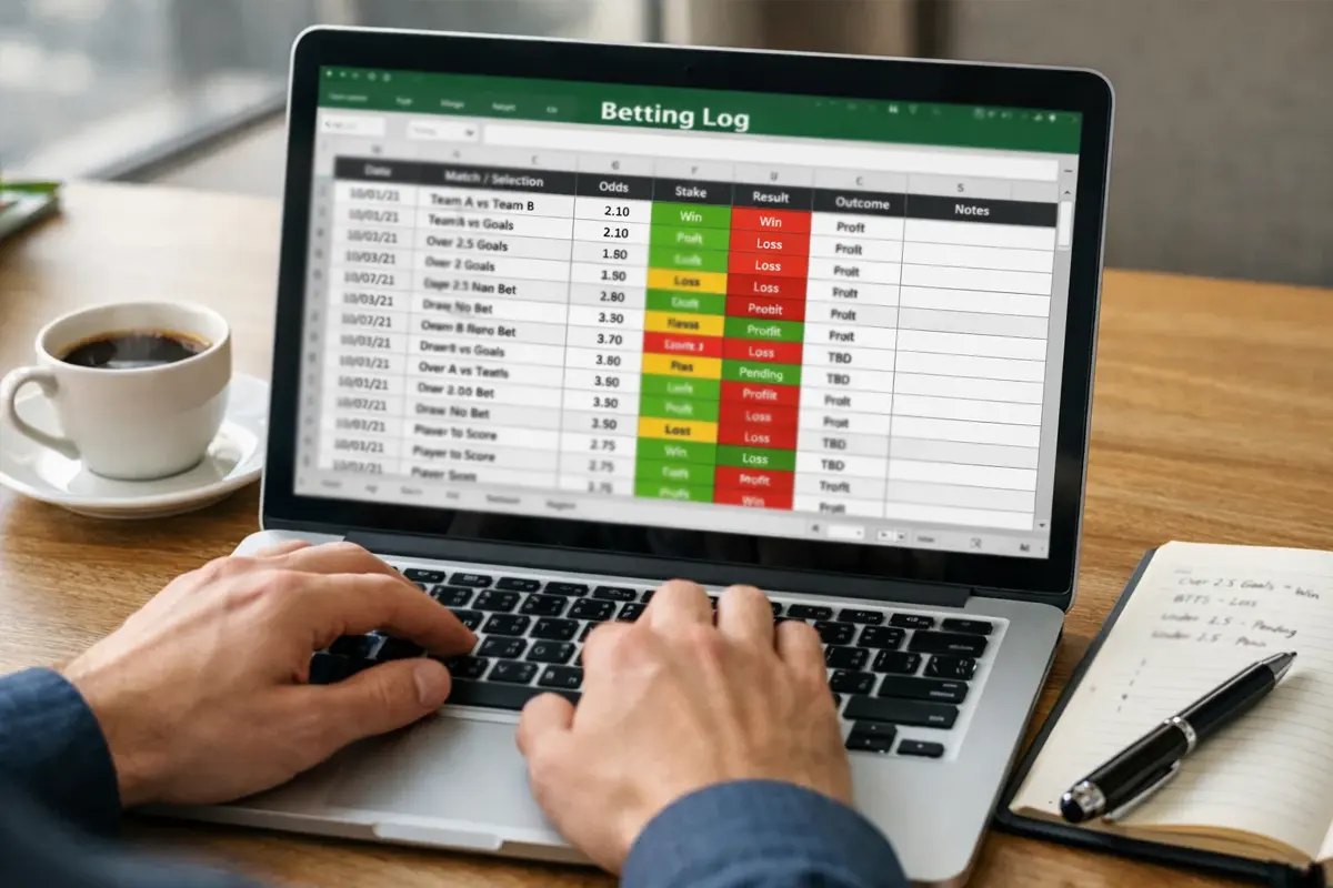 Wedder houdt gedetailleerde administratie bij in spreadsheet